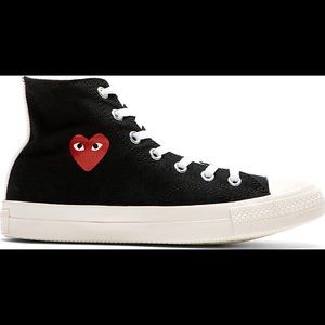 Original Comme des Garçons Play x Converse in size 6W